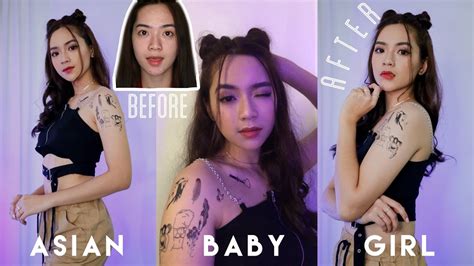 Turning Myself Into An Abg Ultimate Asian Baby Girl Makeup Youtube