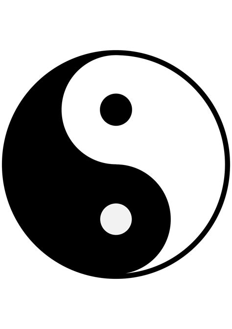 Free Printable Yin Yang Symbol Printable Templates