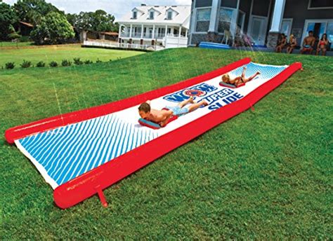 Deluxe inflatable water slide park. Best Backyard Water Slides | Fatherly