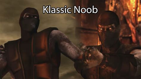 Mortal Kombat X Klassic Noob Saibot Skin Youtube