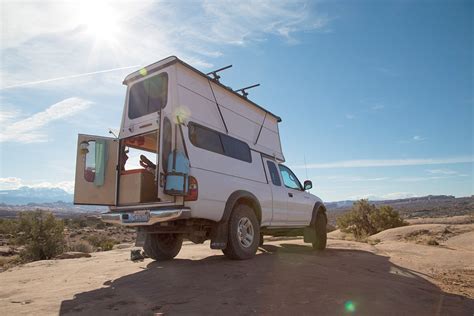 Diy fridge slide alternative for truck camping and overlanding. Homemade Truck Camper Shell Step-By-Step Instructions And Photos