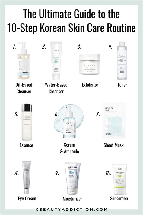 The 10 Step Korean Skin Care Routine For Dry Skin Artofit