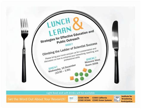 Lunch And Learn Invite Template Best Of Cosee Blogs Printable
