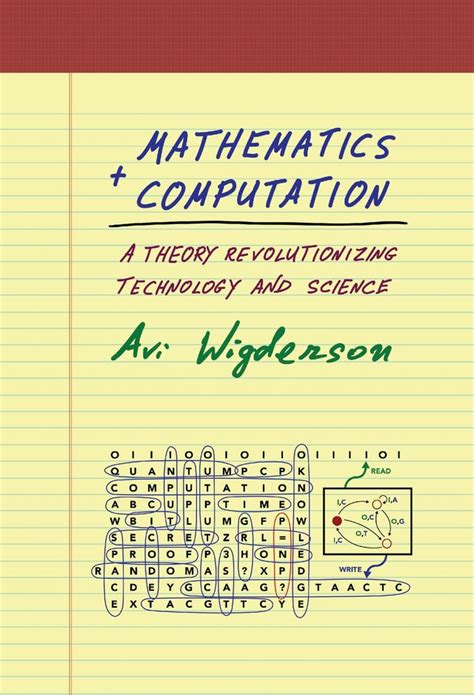 Book Math And Computation Avi Wigderson