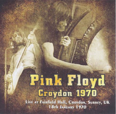 Pink Floyd Croydon 1970 2013 Cdr Discogs