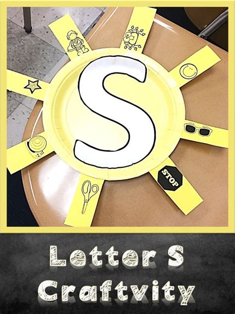 Letter S Craft And Activities For A Mini Lesson Preschool And Kindergarten Letter Sounds And