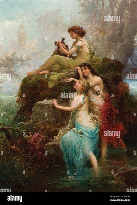 Zatzka Hans Symphony Of The Water Nymphs Stock Photo Alamy