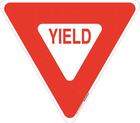BRADY Traffic Sign, Retroreflective Grade High Intensity Prismatic