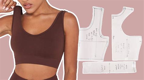 How To Make A Sports Bra Patterns And Sewing Tutorial Youtube