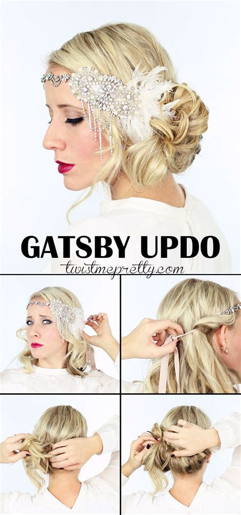 7 Casual Easy 1920s Hairstyles For Long Hair Tutorial