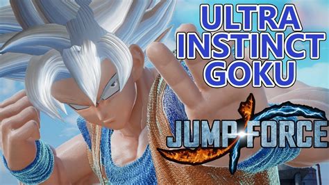 Jump Force Goku Ultra Instinct Jump Force Pc Mods Youtube