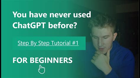How To Use Chatgpt Beginners Tutorial Youtube