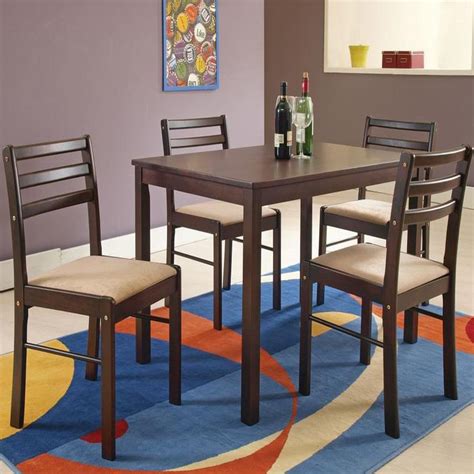 Canyon 6 piece dining set, created for macy's, (72 dining table, 4 side chairs & bench) lowest price of the summer season! Buy Vincent Solid Wood 4 Seater Dining Table Set Online | Buy Furniture Online