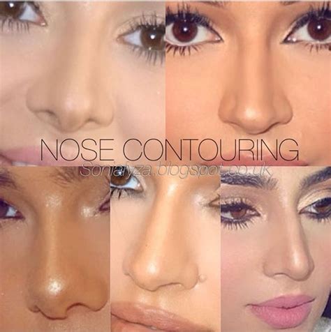 To contour the nose, you can either use a powder or cream contour with a small and precise contour brush. NOSE CONTOURING: EVERYTHING YOU NEED TO KNOW | SoniaxFyza