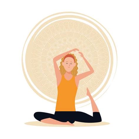 woman in yoga poses - Download Free Vectors, Clipart ...