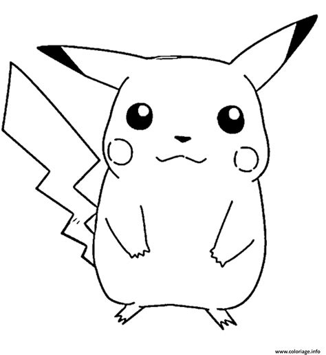 Coloriage Pikachu S Free46ba