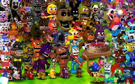 In The Name From Deviantart Fnaf 3rd Aniversary By Diegopegaso87 On