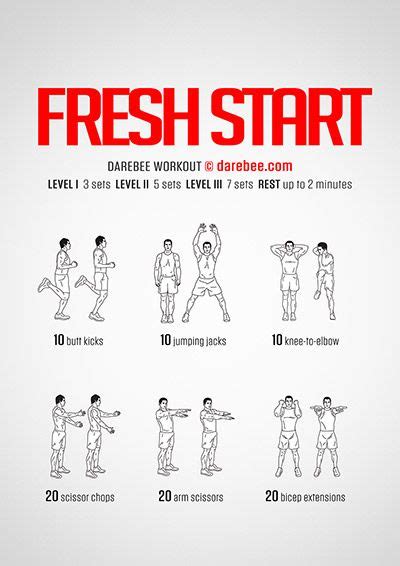 Darebee Workouts Morning Stretches Workout Plan For Beginners