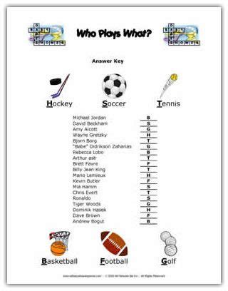 What are some fun facts about baseball? 6 Images of Free Printable Sports Trivia Games | Sports ...