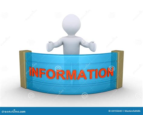 Person Is Giving Information Stock Illustration Illustration Of