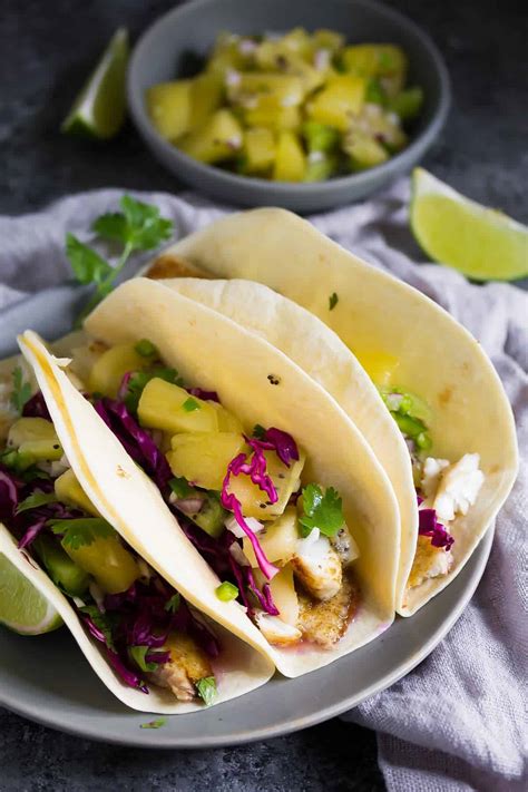 Author fred thompson demonstrates how to grill the fish for the tacos without it. Grilled Fish Tacos with Kiwi Jalapeño Salsa ...