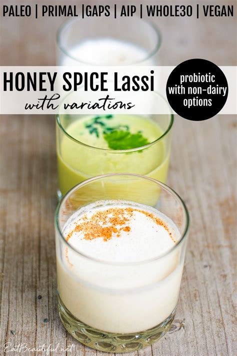 Honey Spice Lassi Paleo Keto Vegan Option Recipe Milk Recipes
