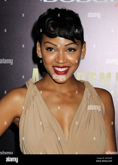 Meagan Good Attending The Premiere Of Anchorman The Legend Continues