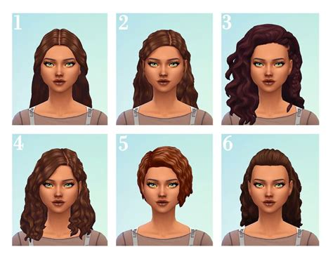 Mmfinds Sims 4 Curly Hair Curly Hair Styles Womens Hairstyles