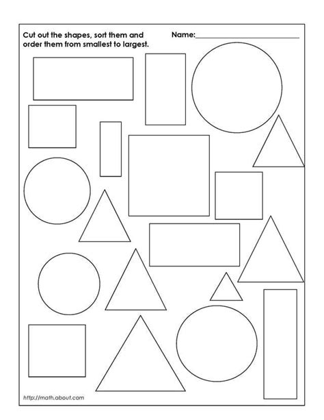 Mathematics homework on area on each shape? 9 Best Images of 2 And 3 Dimensional Shapes Worksheets For ...