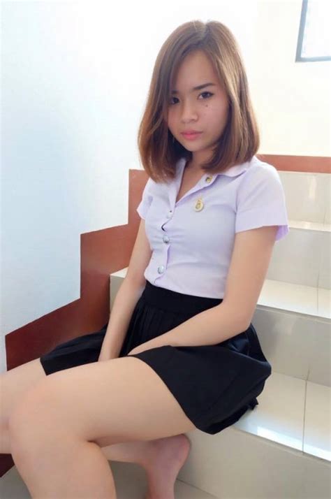Stickbabe Bangkok på Twitter Hot Sexy Thai Uni Girls In Uniform