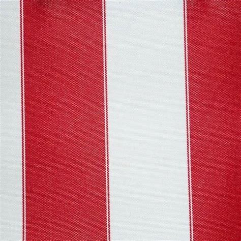Red White Stripe Canvas Waterproof Outdoor Fabric Ifabric