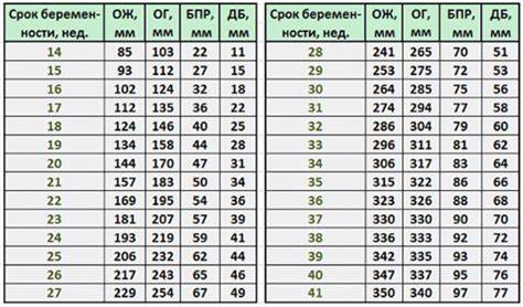 Вес плода по неделям беременности таблица Вес плода по неделям беременности таблица