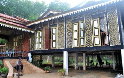 Gambar transformasi menarik rumah kampung tradisional bertemakan. Tingkap Rumah Kampung Kartun - Home Desaign