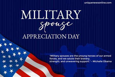 Military Spouse Appreciation Day 2023 Quotes Images Messages Posters