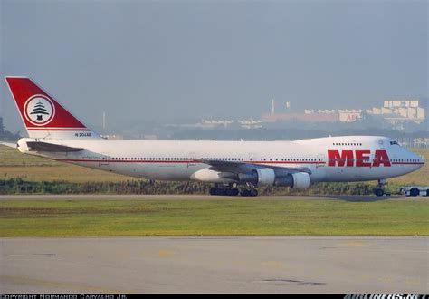 Boeing 747 2b4bm Middle East Airlines Mea Aviation Photo 1088137