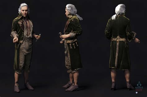 Assassin S Creed Unity Characters Zbrushcentral