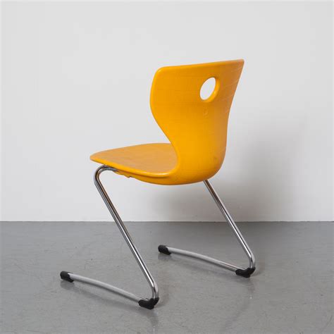 Pantoswing Lupo Chair Verner Panton Yellow ⋆ Neef Louis Design Amsterdam