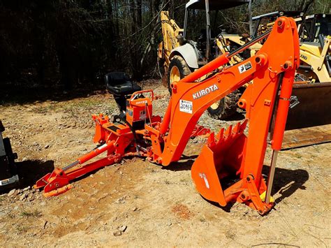 Kubota Backhoe Attachment Bh 92 Sn A6645 Fits Tractor 24 Bucket