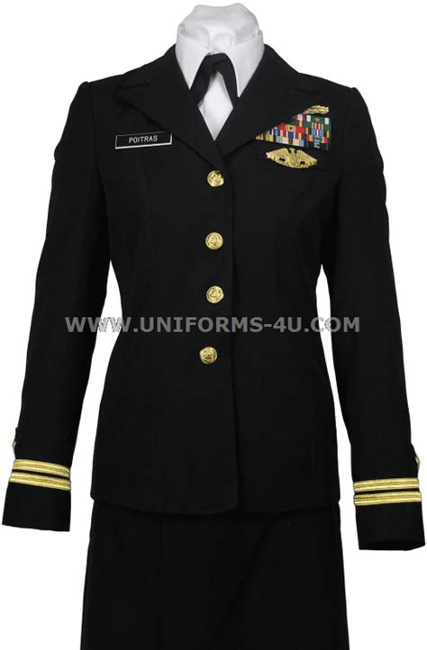 Us Navy Female Officer Service Dress Blue Uniform