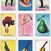 Mexican Loteria Cards Six Pages Of Different Cards Printable Digital