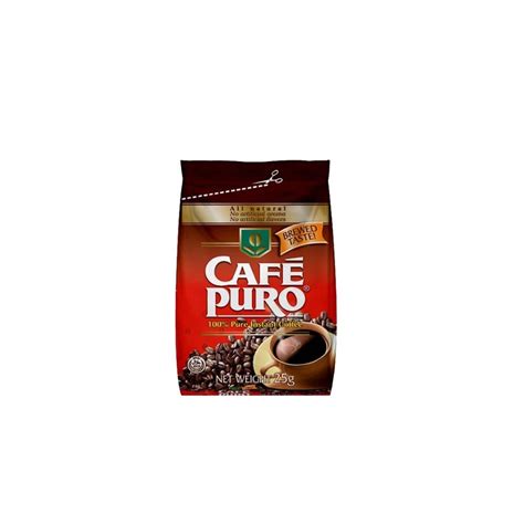Cafe Puro Instant Coffee 25g Shopee Philippines
