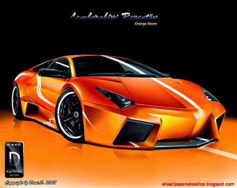 Lamborghini Reventon Orange Car Wallpaper Best All Wallpapers Desktop