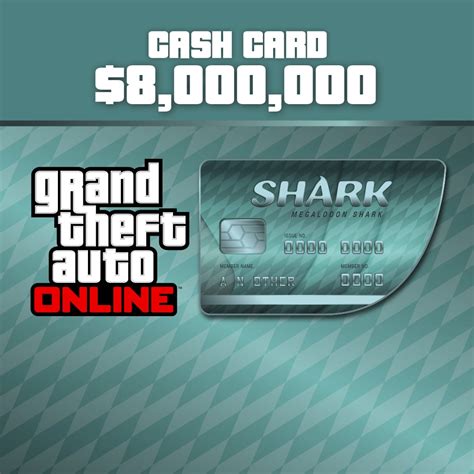 Grand Theft Auto Online Megalodon Shark Cash Card