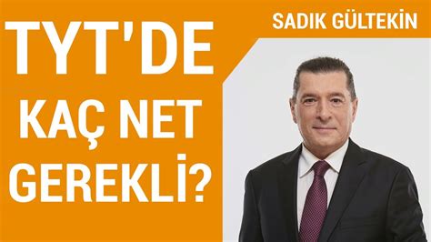 Jun 26, 2021 · 7,25 türkçe, 4 sosyal bilimler ve 3 temel matematik neti olmak üzere toplam 14.25 net yapan adaylar, 2021 tyt'de 150 puan barajını geçebiliyor. TYT'DE BARAJI GEÇMEK İÇİN KAÇ NET GEREKİR? - YouTube