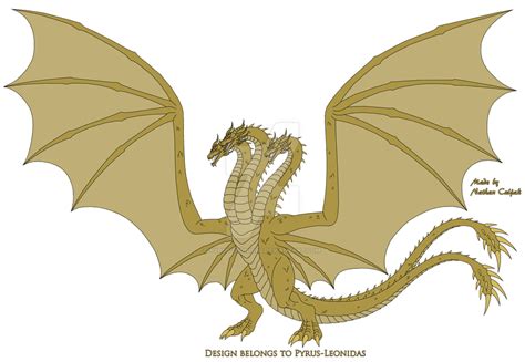 King Ghidorah By Pyrus Leonidas On Deviantart Godzilla All