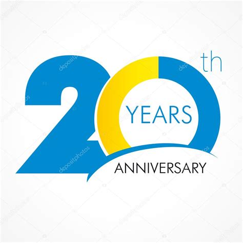 Logo Aniversario 20 Años Stock Vector By ©koltukovalek 74988805