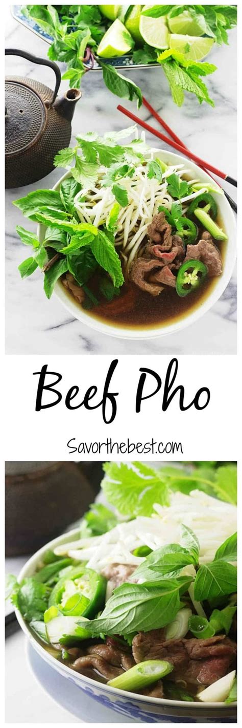Authentic phở bò (vietnamese beef pho noodle soup) recipe with cooking tips and secrets you a bowl of beef phở consists of soft slippery noodles in a hearty, beefy yet fragrant broth and beef phở chín: Beef Pho | Recipe | Beef pho, Beef, Cooking recipes