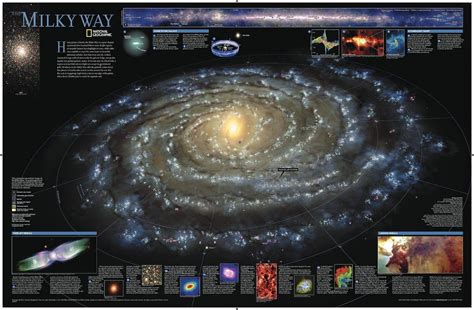 National Geographic The Milky Way Poster 3125 X 2025 Inches
