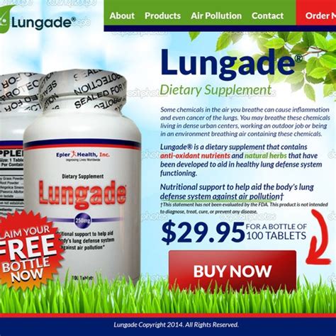 Training provider of the year. Single product homepage for Lung Health Supplement | Web ...