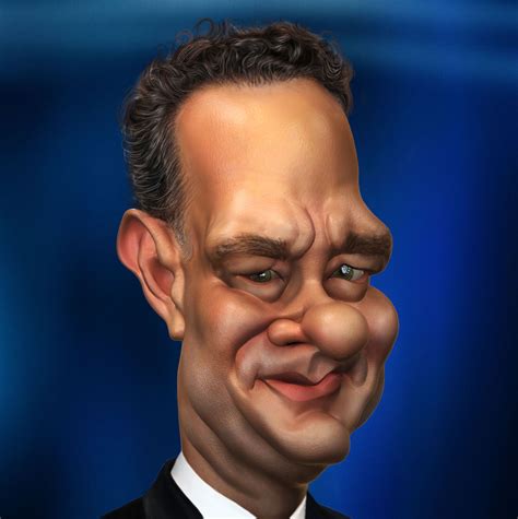 Tom Hanks Caricature Sculpt By Behnam Paran Caricature Tom Hanks
